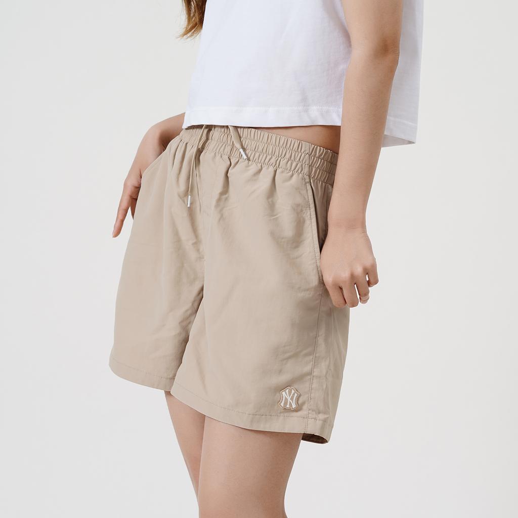 New MLB Casual Shorts Unisex Beige Yellow 3ASMB0223-50BGS