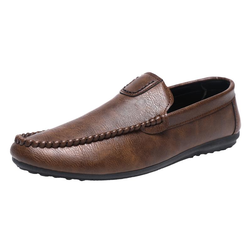 

Men s casual shoes design: Business casual loafers, lightweight leather shoes, fashionable and comfortable men s shoes 39