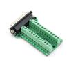 (YOUU06)D-SUB DB25 Stecker 25-Pin Stecker Breakout Board Klemmen Adapter Lötloser Verbinder