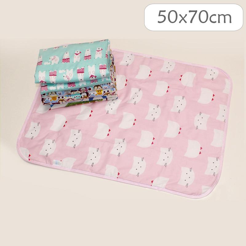 50x70cm Baby Changing Mat Infants Portable Foldable Washable Waterproof Mattress Children Game Floor Mats Reusable Diaper
