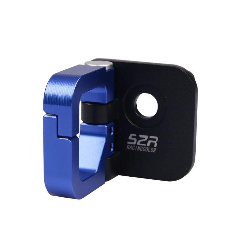 Aluminum CNC Helmet Hook Yamaha QBIX125 Motorcycle Detachable Split Mount Bracket In Red Blue Black Orange