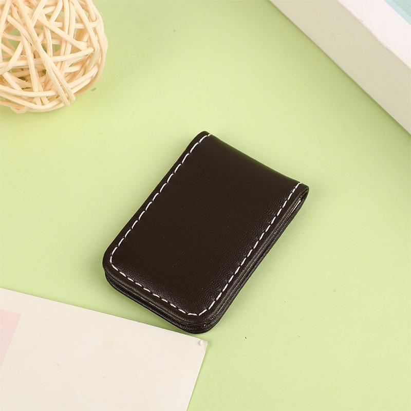 1 шт. Зажим для денег Кошелек Тонкий Мужской Женский Винтажный Сильный Магнитный Зажим для денег Кожа КРС Карманный Зажим Кошелек для кредитных карт и наличных