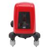 Portable Infrared Level High Accuracy Self Leveling Mini Cross Line Level Tool 2 Lines Red Light