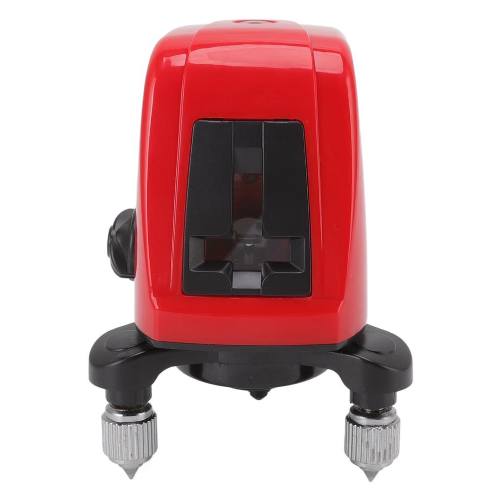 Portable Infrared Level High Accuracy Self Leveling Mini Cross Line Level Tool 2 Lines Red Light