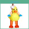 Vibrant Yellow Duck Inflatable Costume For Adults Perfect For Purim And Halloween Parties