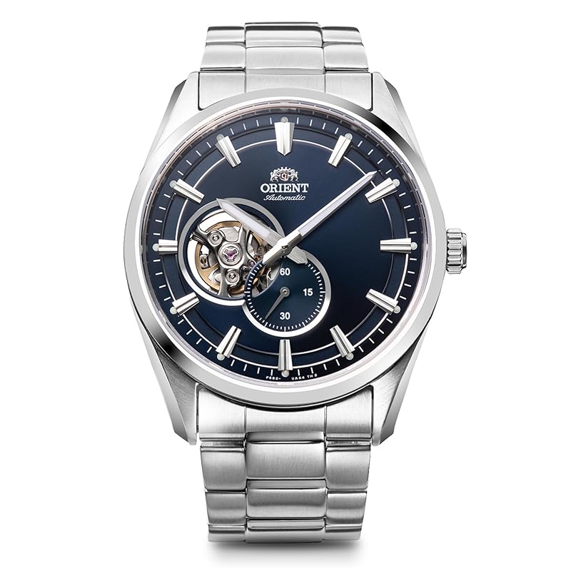 

[ORIENT]ORIENT automatic watch contemporary semi-skeleton mechanical automatic Comes with domestic manufacturer warranty open heart RN-AR0002L men s