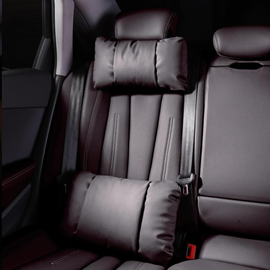 Leather Headrest Cover for Buick GL8, Encore Plus, Lingshang E5, Avia, Regal, Lu Zun, Angke Qi, and Century