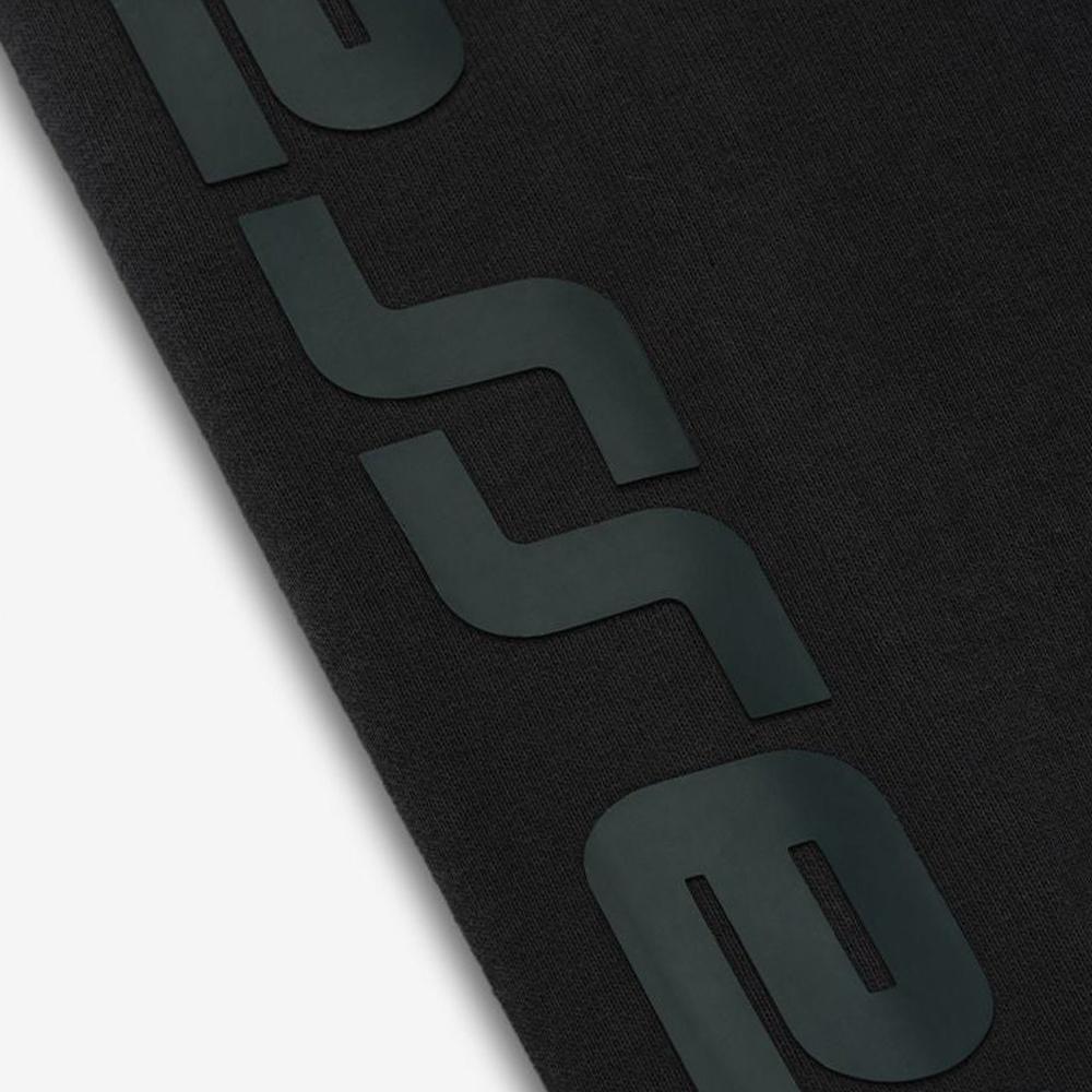 Fear of God Essentials Los Angeles Heavy Fleece Cropped Sweatshirt 'Vintage Black' Men's 192HO256893F