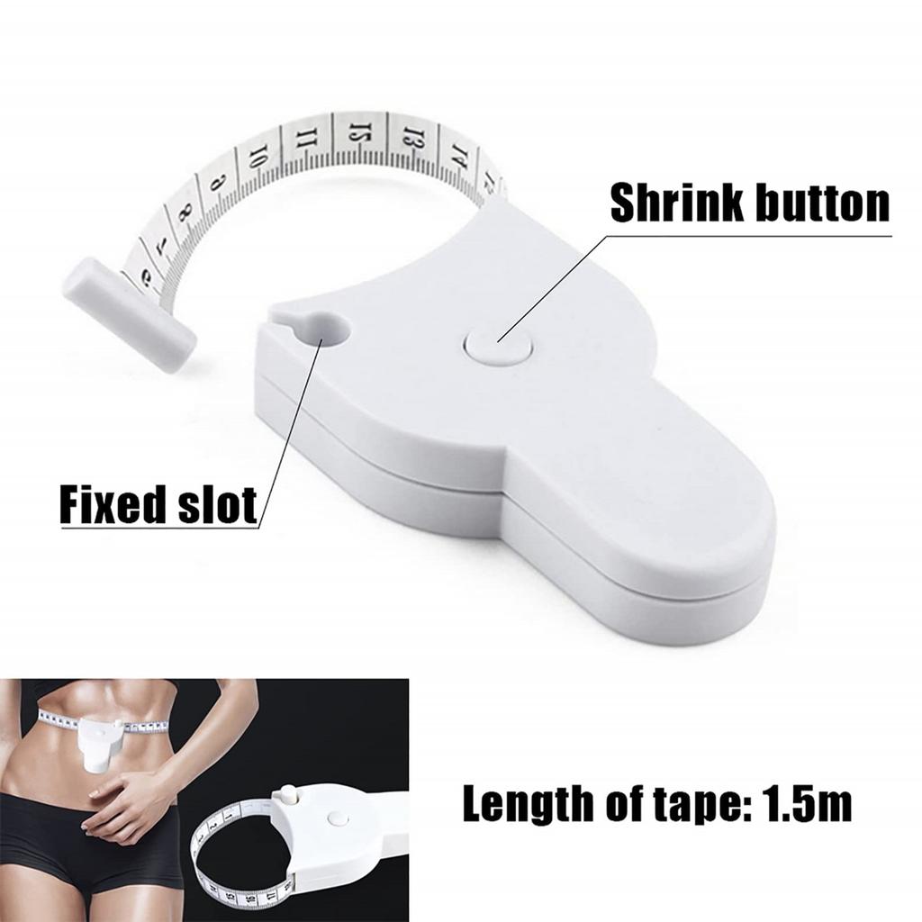 Waist Body Tape Body Measuring Ruler PP Clear Markings Waist Measure Tape for Home Waist Measure Ruler Body Measure Tape