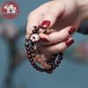 Phoenix Nirvana Red Sandalwood Women's Multi-Wrap Bracelet