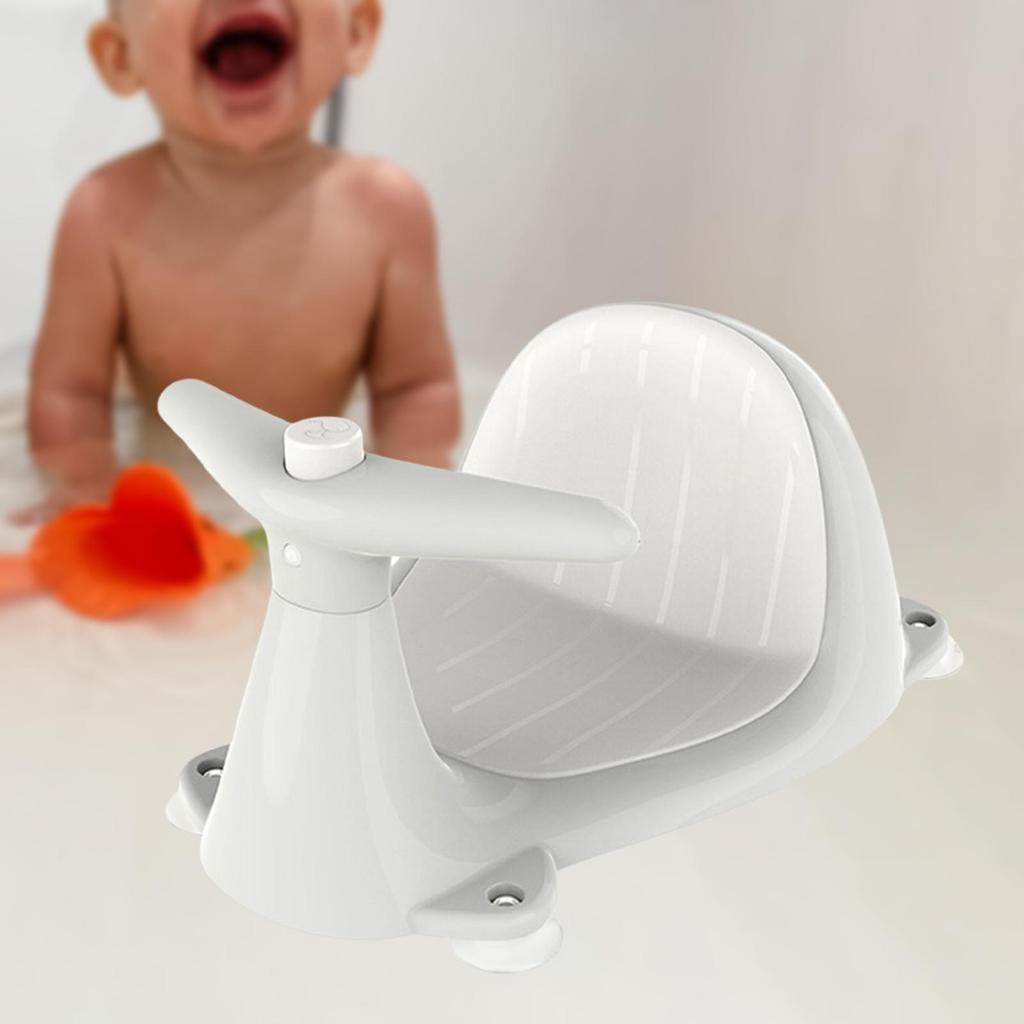 Baby Shower Bath Seat Anti Slip Suction Cup ,Washing Toys Bathroom Support