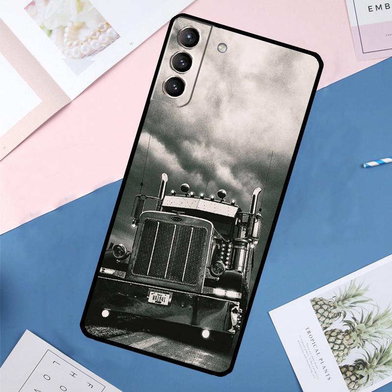 Cool Heavy Truck Car Case For Samsung Galaxy S24 Ultra S21 S22 S23 S25 Ultra S9 S10 Plus S20 FE S25 FE Back Cover