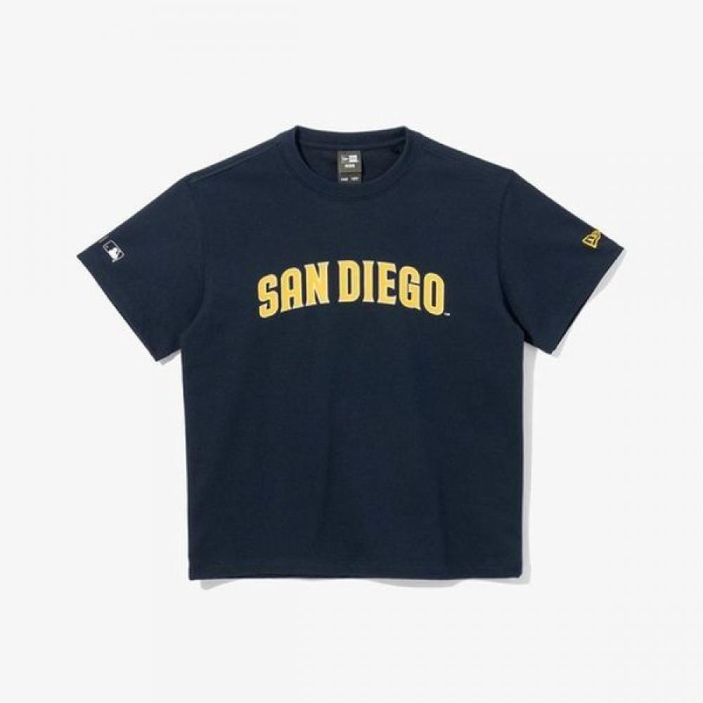 

.. Футболка с логотипом New Era Kids Mlb San Diego Padres.. EVENING BLUE 120