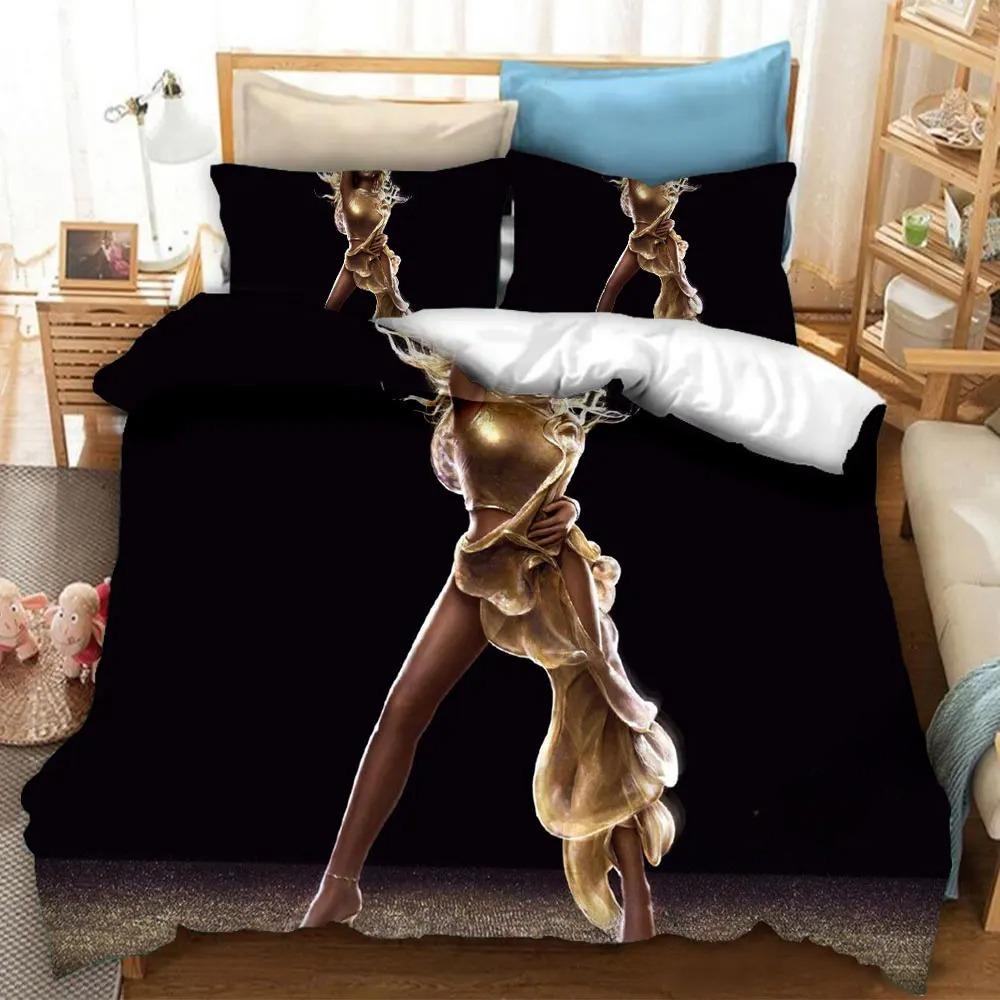 Mimi Duvet Cover Pillowcase Mariah Bedding Set Adult Boy Girl Bedroom Decoration Children Gift Single Double Large Size