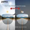 ZIPPO Photochromic Polarized Clip-On Sunglasses