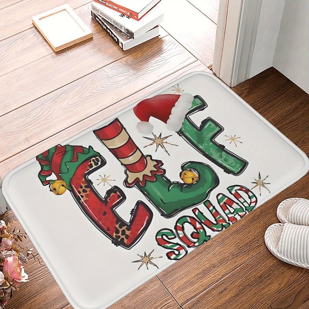 1PC Halloween Pattern Kitchen Rug Non-Slip Door Mat Pop Design Bathroom Rug Bath Mat Carpet for Home Sink Laundry Decor