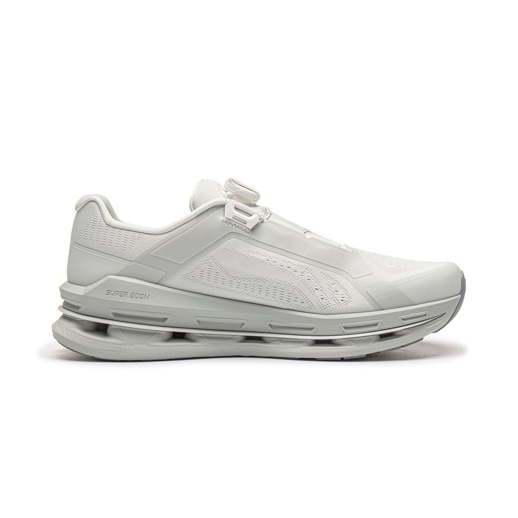 Li Ning Cushioning Abrasion Resistant Low top Casual Shoes Men's White Birch Gray AZGW229-4