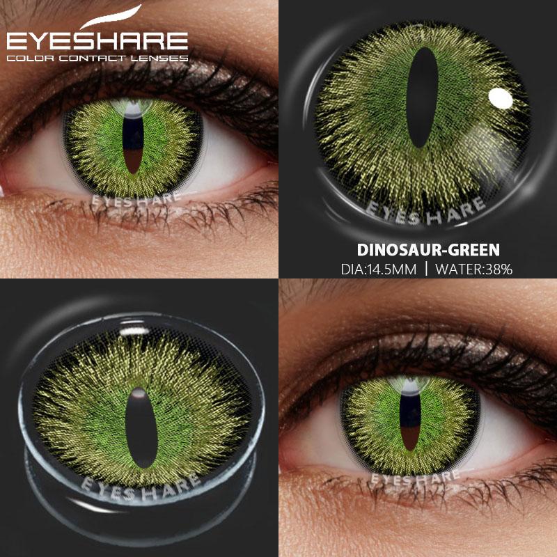 2pcs Halloween Colorful Contact Lenses for Eyes Anime Cosplay Eye Lenses Multicolored Lenses White Lenses Blue Eye Lens