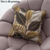 Luxus Vintage Geprägte Blatt Kissenbezüge Muster Kissenbezug Geeignet für Sofa Schlafzimmer Auto Kissenbezug