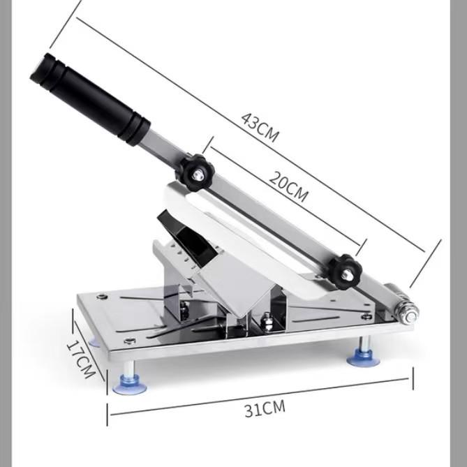 Multifunctional 430 Stainless Steel Slicer for Beef and Mutton Hot Pot