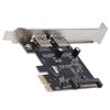 PCIE Expansion Card USB3.0 5Gbps HighDpeed Transmission TwoPort Desktop Computer Slot Adapter