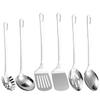 Stainless Steel Cooking Spatula And Soup Ladle With Hightemperature Resistance For Kitchen Use