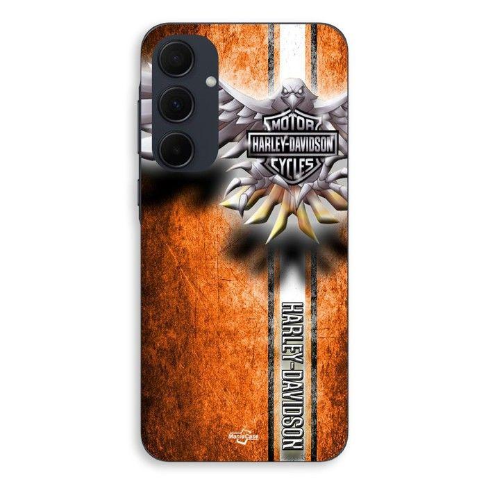Coque Pour Samsung galaxy A35 Harley Davidson Motor Aigle Maniacase