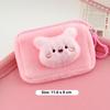 Japanisches Kawaii Cartoon Plüsch Aufbewahrungs Münzbeutel Tragbar Cartoon Schlüssel Münzbeutel Rucksack Dekoration Geschenke