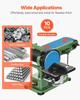 Sanding Belts, 100 x 915mm Belt Sander Sanding Belts, 10PCS (2 of Each 40 60 80 120 240 Grits) Zirconia for Knife Sharpening, Metal Polishing,