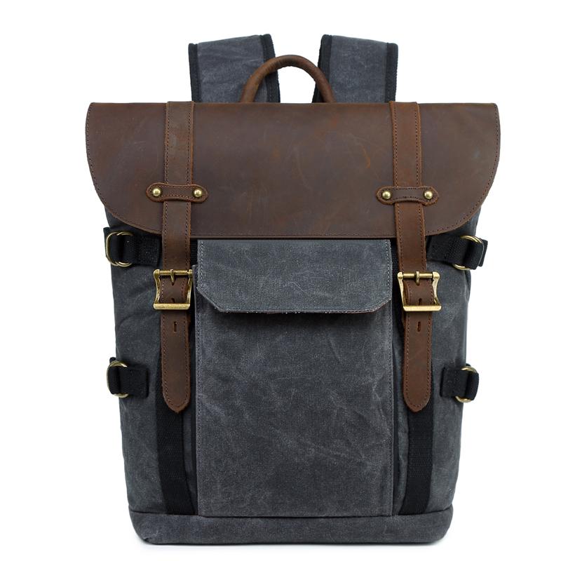 

CAREELL C3033 Batik водонепроницаемая холщовая сумка для фотокамеры портативный рюкзак для видеокамер DSLR для Nikon/Canon/Sony/Fujifilm темно серый