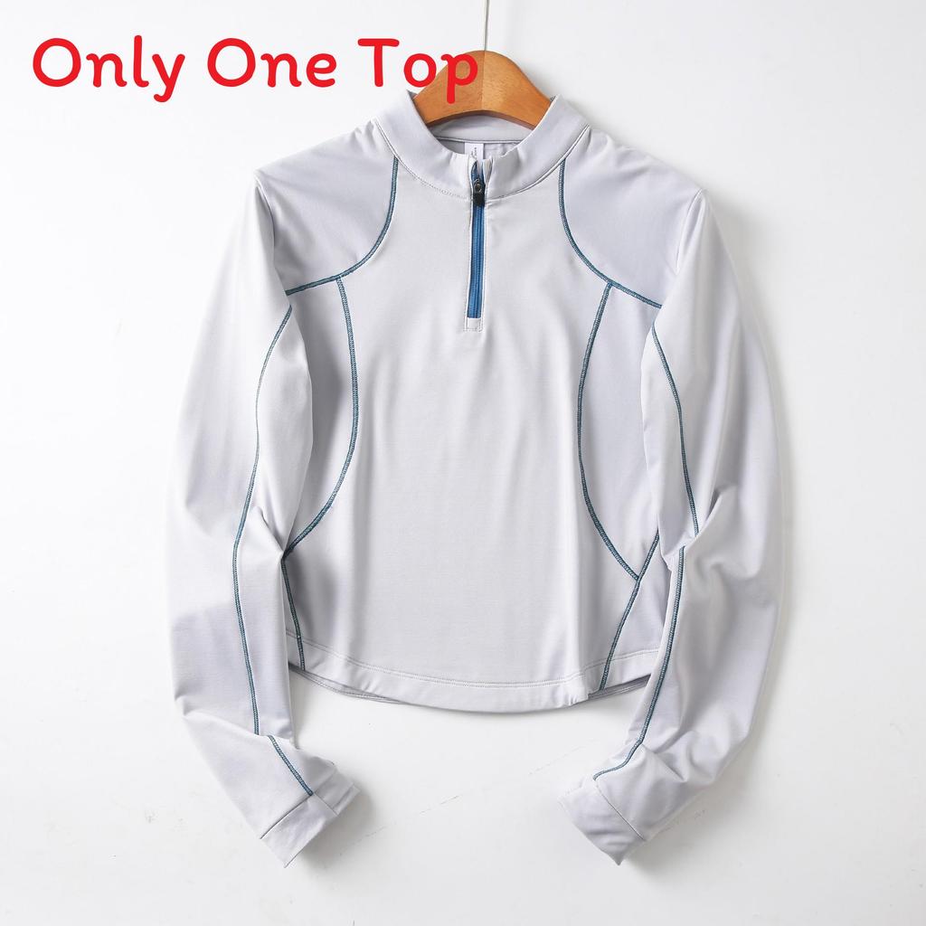 Outdoor Mountain Series T Shirt With Zipper Long Sleeve Slim Fit Quick Dry For Active Youth