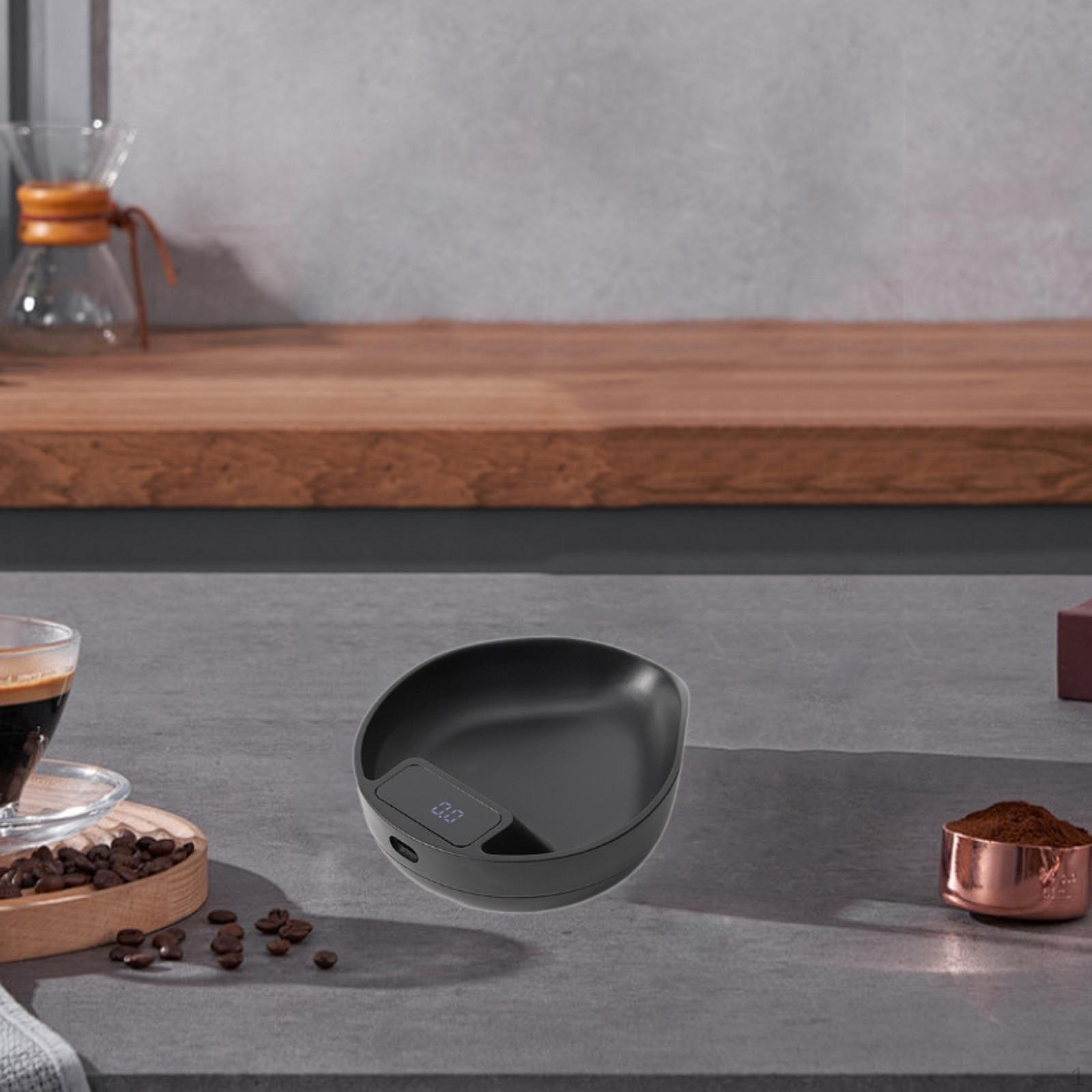 

Весы для кофейных зерен Мини Карманные Профессиональные Портативные 999 г / 0,1 г Инструмент для взвешивания чёрный