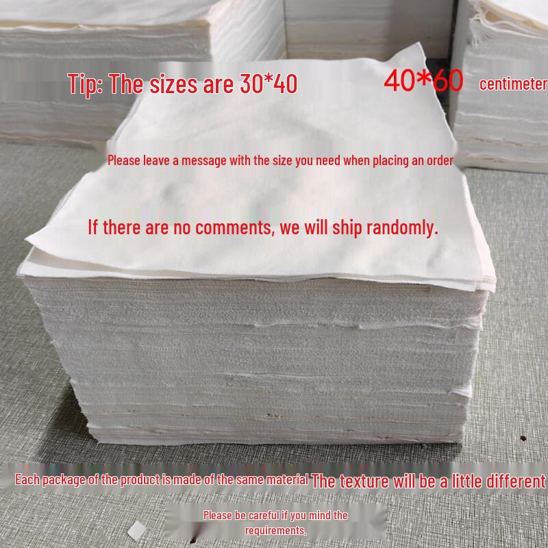 Aokewen White Cotton Industrial Wiping Rags