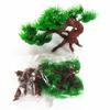 Artificial Pine Realistic Dismountable Plastic Miniature Simulation Bonsai for Fish Tank