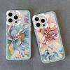 Vintage Flower Clear Phone Case For iPhone 12 11 13 Pro Max 15 14 Pro Max 7 8 14 15 Plus SE2 X XR XS Butterfly Plant Back Covers