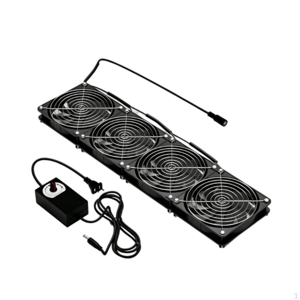 External PC Cooling Fan High Air Movement Power Desktop Chassis