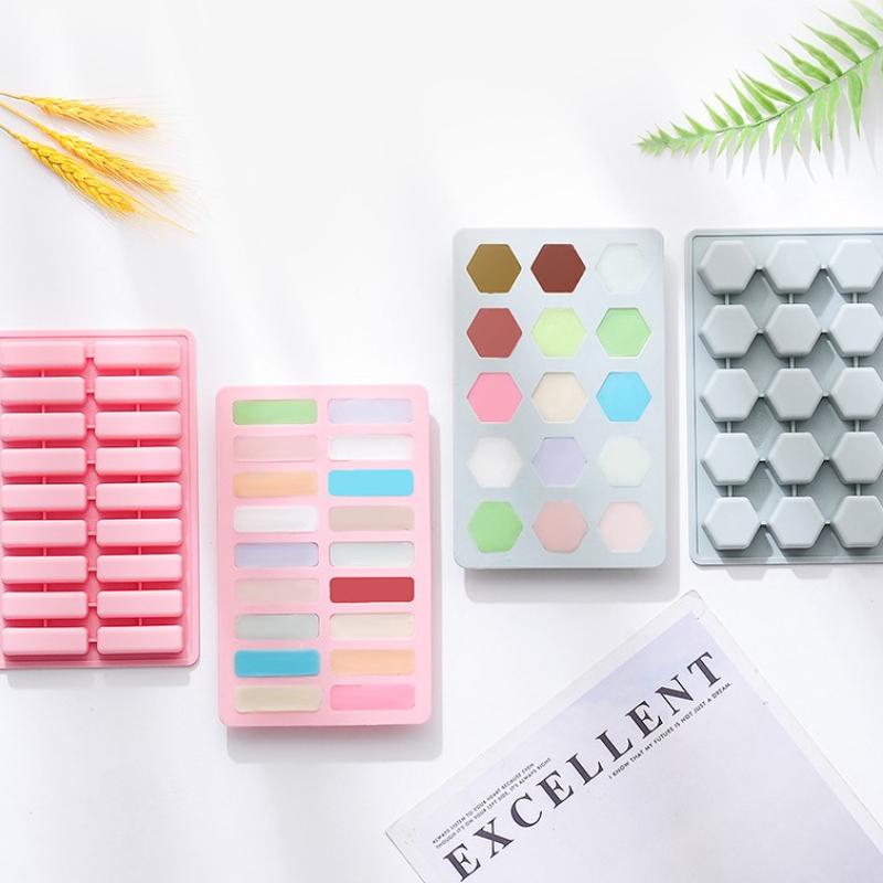 More Style With Lid Geometry Star Ice Mold Bear Chocolate Biscuit Jelly Mould Watermelon Shape Cake Decor Candle Soap Making Set