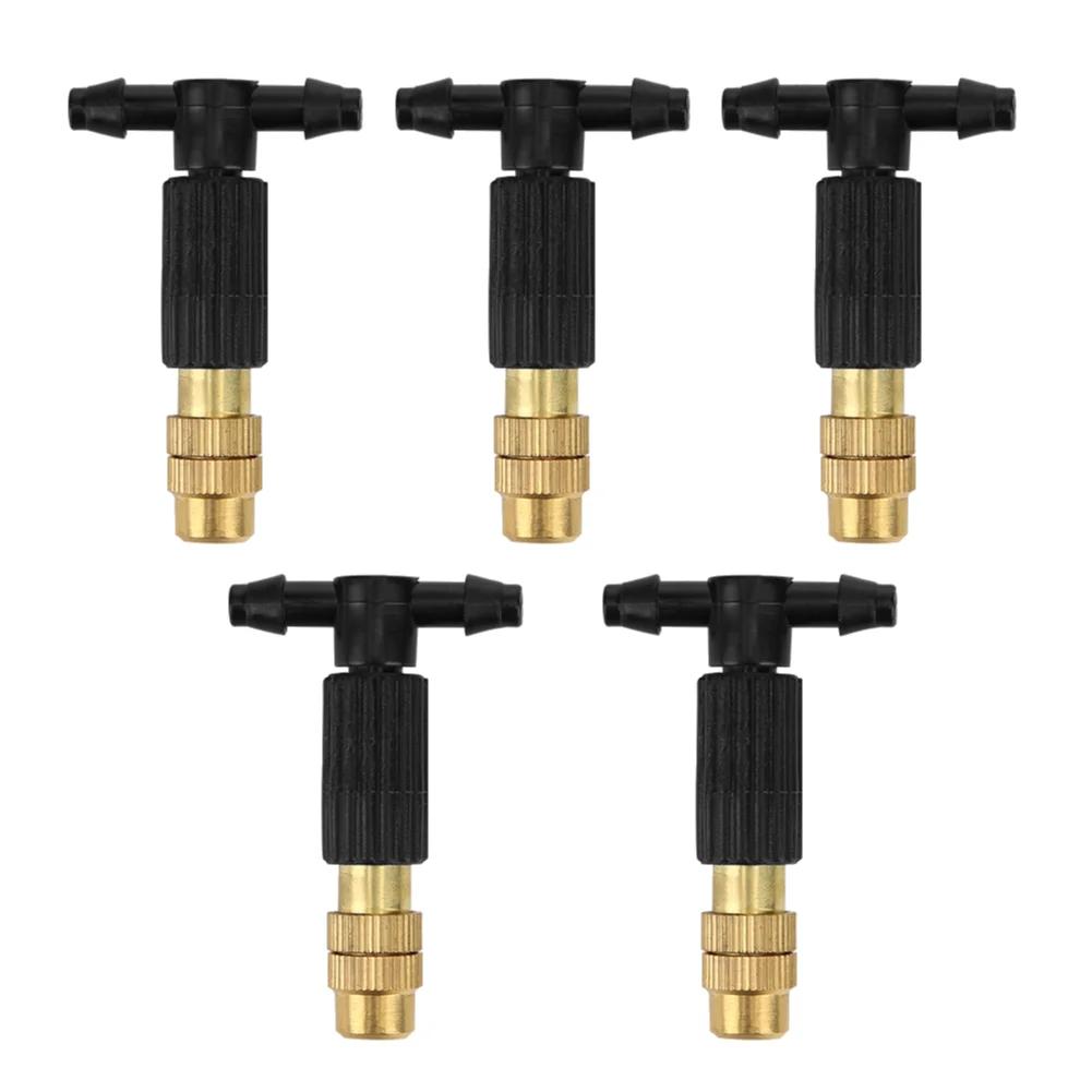 5-20pcs Outdoor Misting Cooling System Garden Irrigation Durable Water Sprinkler Head 4/7 Pipe Watering Automatic Spray