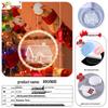Glowing Merry Christmas LED Suction Cup String Lights for 2025 Holiday Window Display