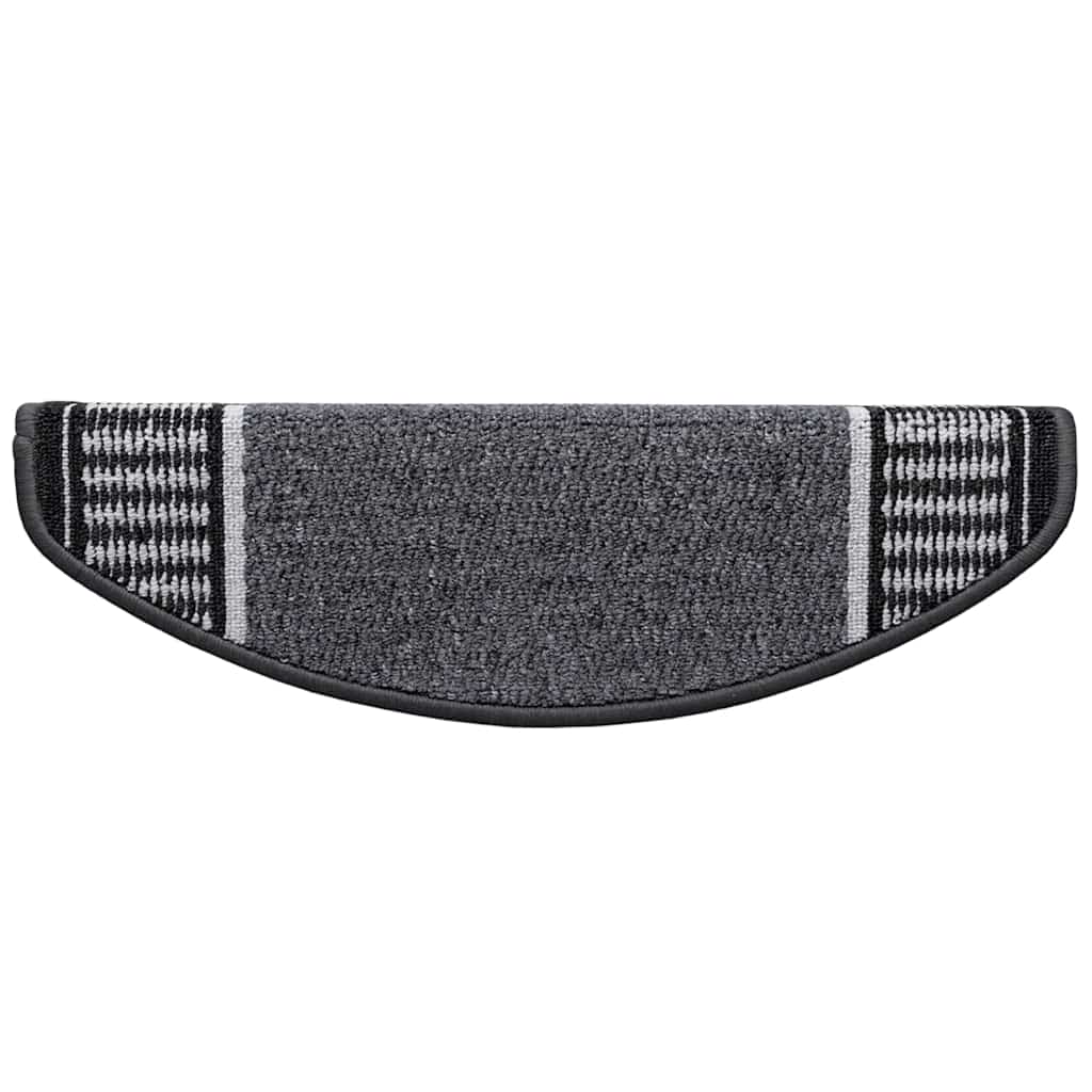 Self Adhesive Stair Protectors 15 Pcs Anthracite 65 X 21 X 4 Cm