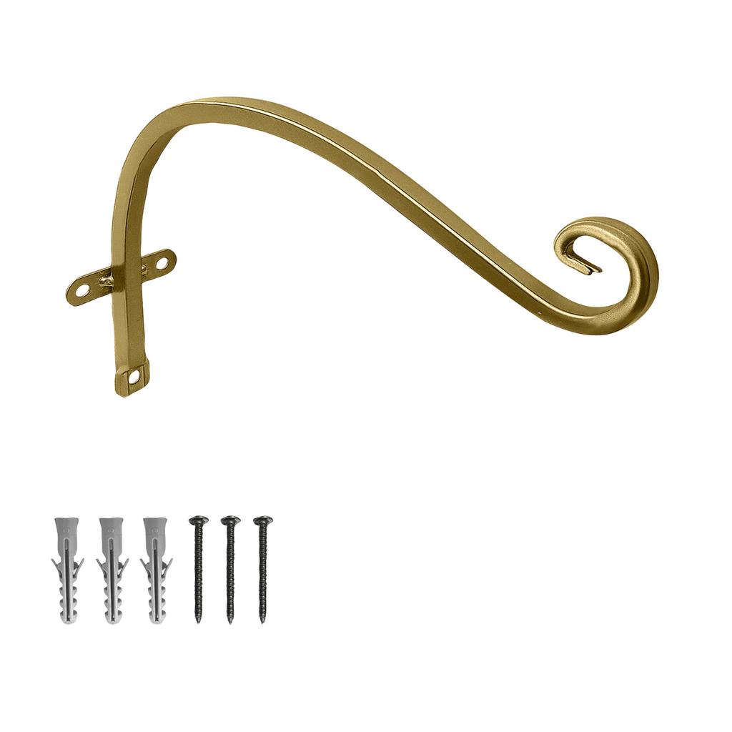 Wall-Mounted Heavy-Duty Hook Accessory — The Outdoor Hanging Solution. Crafted From High-quality,  Robust Metal,  This Hook Is -proof,  Weather-resist