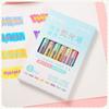 Double-headed Multi-color Fluorescent Pens - 8 Sets of Magical Creative Doodle Notebook Pens for Students To Mark Key Points