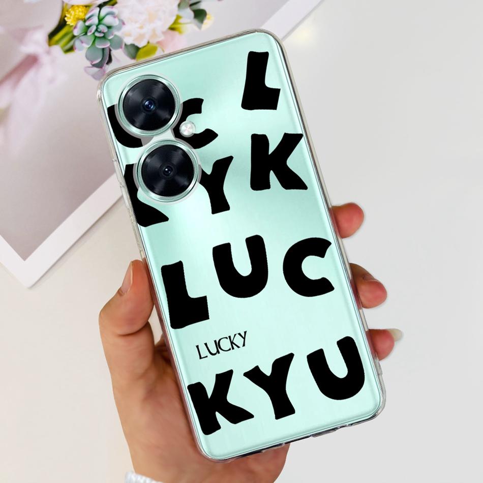 Fashion Elegant Pattern Phone Case For Huawei Nova 11i Soft Silicone TPU Back Cover For Huawei Nova11i 4G MAO-LX9