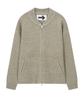 Maison Master Way Knit Zip-Up Black