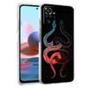 Transparent Phone Case for Redmi 13C 12C 10C Note 13 12 11 11T K40 Gaming Plus Pro 4G 5G Soft TPU Cover Shell New Year Snake Bag