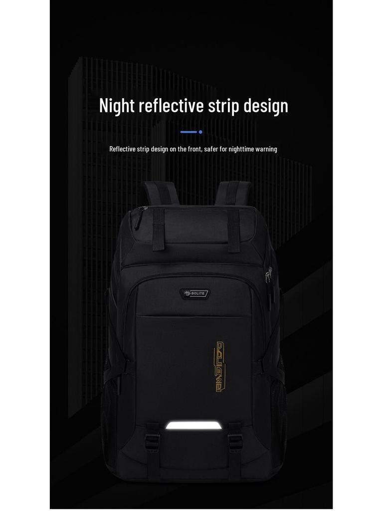 Men's Large Casual Travel and Sports Backpack for College Students