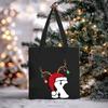 Christmas Letter Print Messenger Bag Student Casual Canvas Bag New