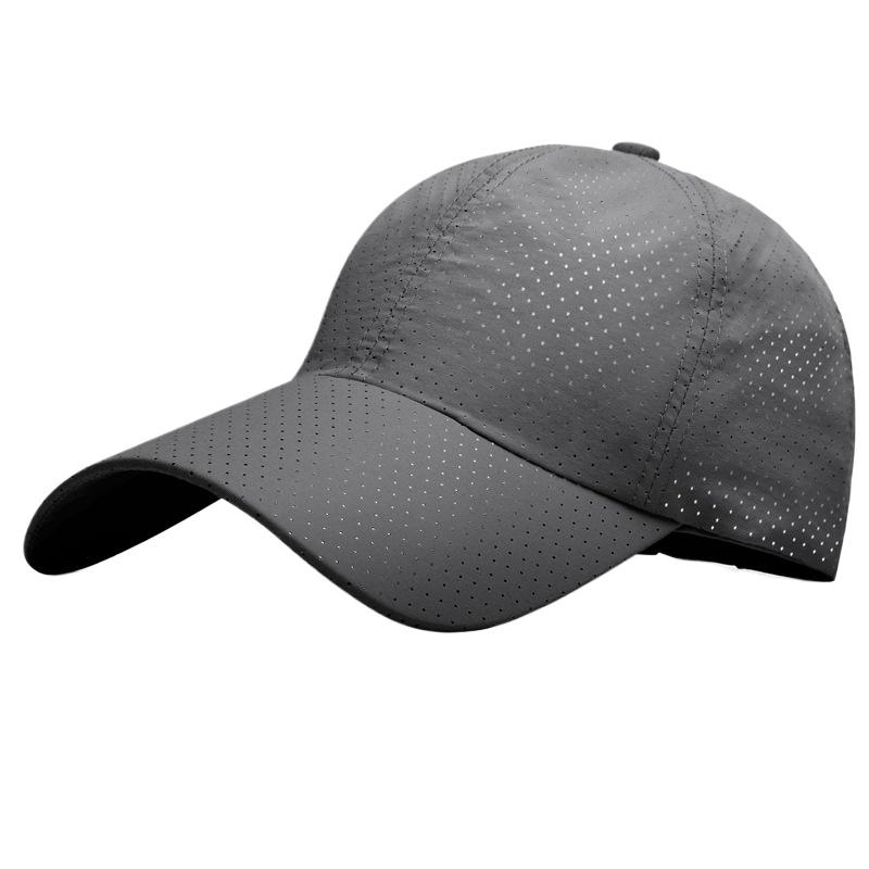 Korejská verze rychleschnoucí baseballová čepice jednobarevná dámská sluneční clona venkovní ochrana proti slunci pánská prodyšná dírka sluneční klobouk