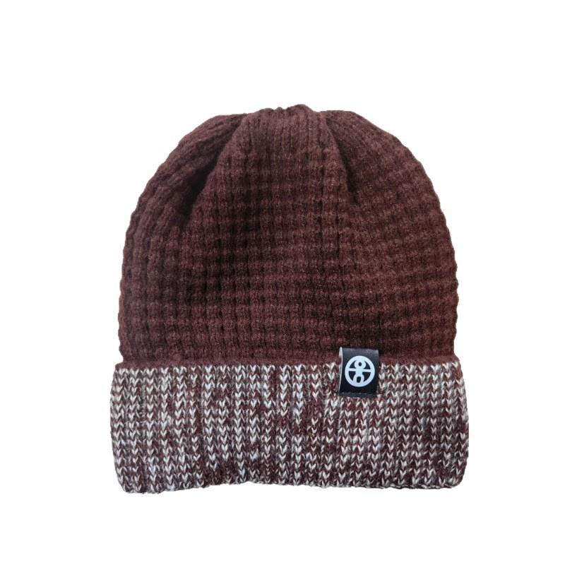 Knitted, Winter Hats, Ski Hats, Men's and Women's Knitted Hats, Outdoor Cold Protection, Color Blocked Cold Protection, Ear Protection, Velvet Hat