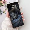 Clear For Samsung A5 2017 Case A520F Cute Cat Fashion Flower Funny Cool Painted Back Cover For Samsung Galaxy A5 2017 Phone Case